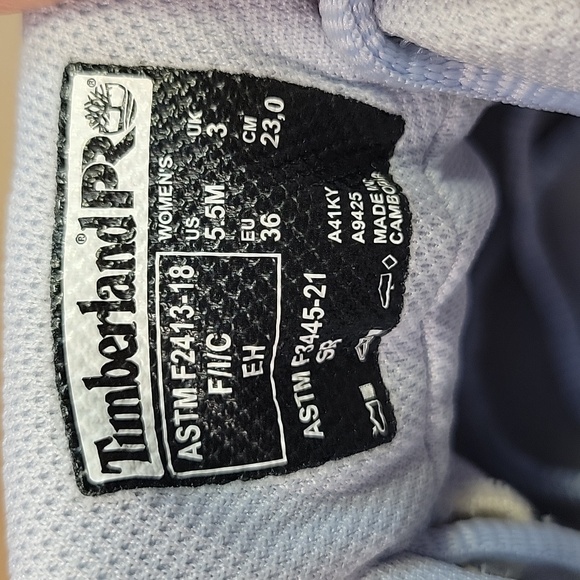 Timberland Pro Radius Composite Safety Toe Oil And Slip Resistant Shoes - Picture 8 of 8